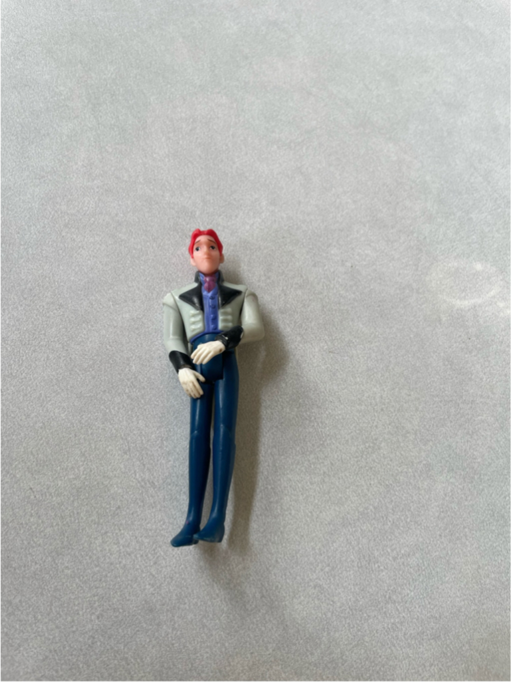 Walt Disney Frozen Prince Hans Figure 2013 Villain 4" Posable Cake Topper RARE